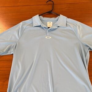 Oakley Men's Sky Blue Polo Shirt